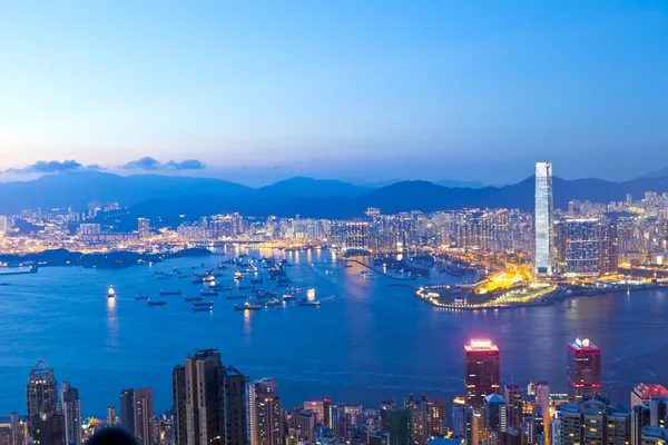 Hongkong Skyline — Stockfoto