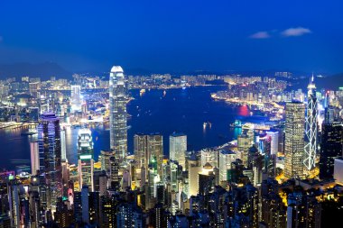 Hong kong gece