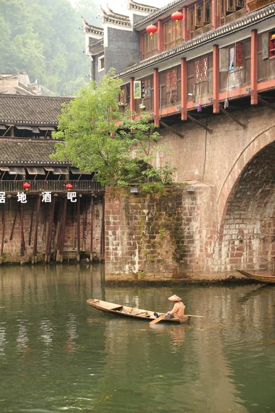 Fenghuang cidade antiga na China — Fotografia de Stock