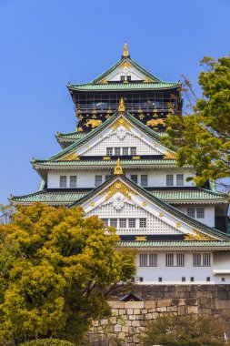 Osaka Kalesi osaka, Japonya.