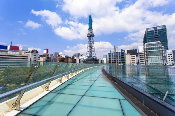 Nagoya stadt bei tag in japan — Stockfoto