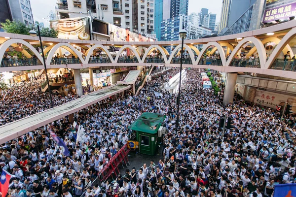 1 juli 2014 protest — Stockfoto