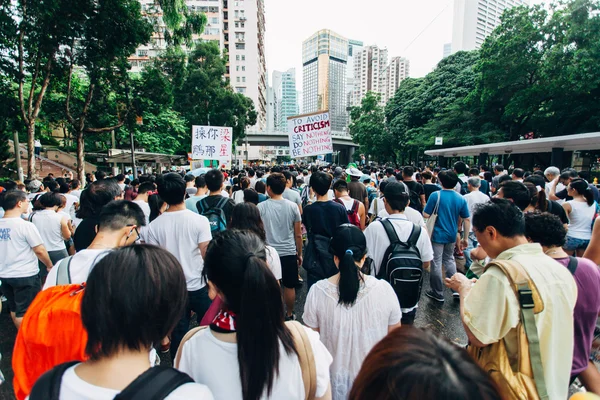 Protest vom 1. Juli 2014 — Stockfoto