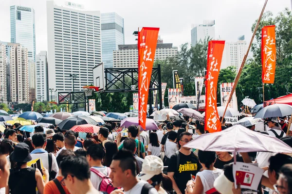 1 juli 2014 protest — Stockfoto