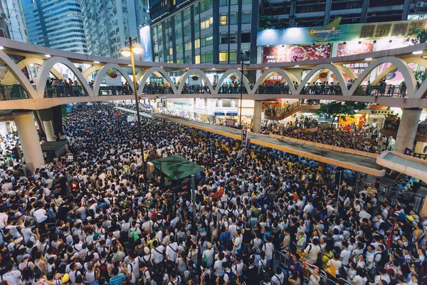 1 juli 2014 protest — Stockfoto