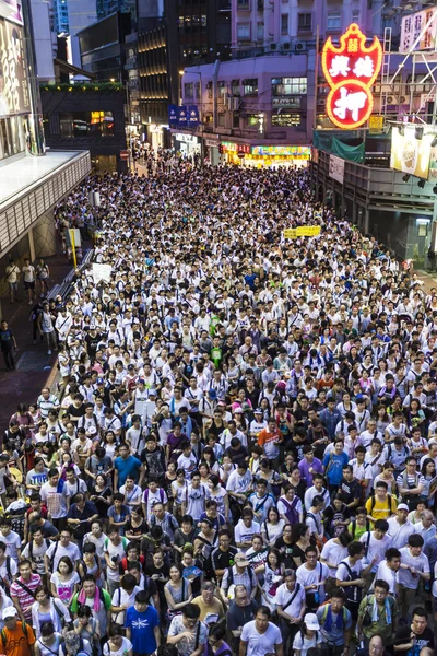 Protest vom 1. Juli 2014 — Stockfoto