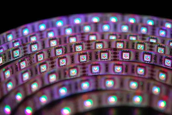 LED stripe — Stockfoto