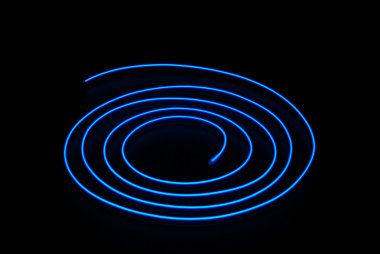 Mavi neon şerit