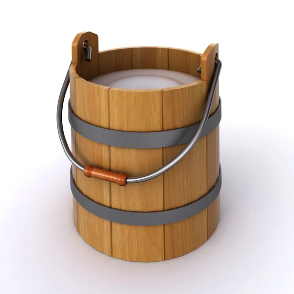 Milk bucket — Stock Photo, Image