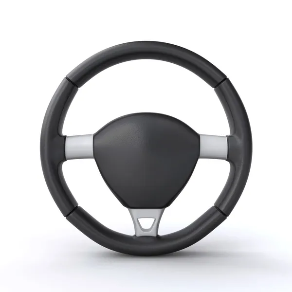 Car steering wheel — Stock Photo, Image