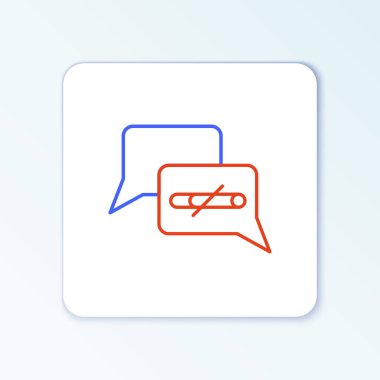 Beyaz arkaplanda sigara içme simgesi yok. Sigara içmek yasaktır işareti. Renkli taslak konsepti. Vektör