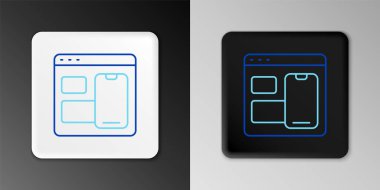 Çizgi Yazılım, Web Geliştirici programlama kodu simgesi gri arkaplanda izole edildi. Program kodunun rastgele bilgisayar betiği parçalarını Javascript et. Renkli taslak konsepti. Vektör