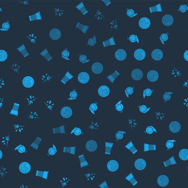 Kağıt bardak, el ele tutuşan dünya küresi, çöp yok ve kirlilik gezegeni sorununu sorunsuz bir şekilde çözelim. Vektör