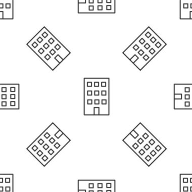 Siyah Saray simgesi beyaz arkaplanda izole edildi. Ev sembolü. Sarı kare düğme. Vektör