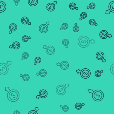 Siyah çizgi dolar oranı yeşil arka planda izole edilmiş ikonu azaltır. Maliyet düşüşü. Aşağı ok ile para sembolü. İş kaybı kriz azalıyor. Vektör