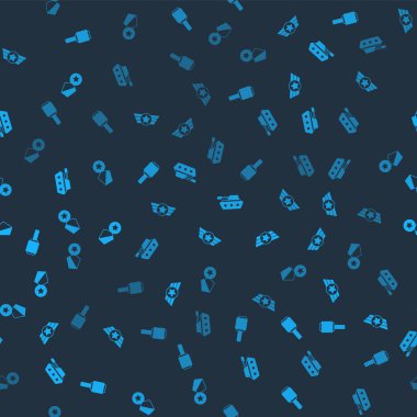 Tanksavar el bombası, Yıldız Amerikan ordusu, ordu ve ödül madalyasını kusursuz şekilde yerleştirin. Vektör