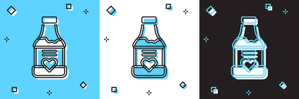 Set Complejo vitamínico de píldora icono cápsula aislado sobre fondo azul y blanco, negro. Estilo de vida saludable. Vector — Vector de stock