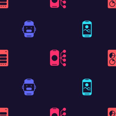 Cep telefonunu, sohbet robotunu, sinirsel ağı ve bilgisayar api arayüzünü sorunsuz bir şekilde ayarla. Vektör