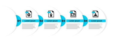 OBJ dosya belgesi, JPG, OGG ve HAM simgesini ayarla. Vektör