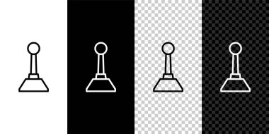 Siyah beyaz, şeffaf arkaplanda izole edilmiş manikür simgesi için çizgi değirmen kesiciyi ayarla. Manikür için bir cihaz. Manikür aletleri. Vektör