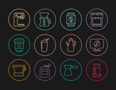 Fasulye Torbalı Milkshake Kahve fincanı ile Aeropress kahve yerini 