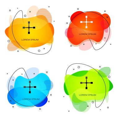 Siyah tekerlek anahtarı simgesi beyaz arkaplanda izole edilmiş. Tekerlek desteği. Sıvı şekilli soyut pankart. Vektör.