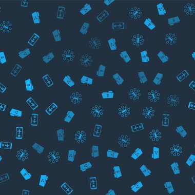 Paylaşım dizinini, Araç paylaşımını, Sil ve Uçuş kipini sorunsuz bir şekilde ayarla. Vektör.