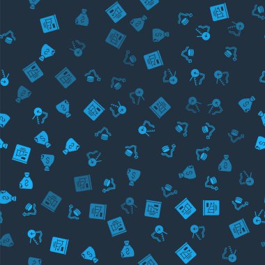 Pasta grafiği bilgisi, dolar oranı düşüşü, küresel ekonomik kriz ve para çantasını sorunsuz bir şekilde ayarla. Vektör.