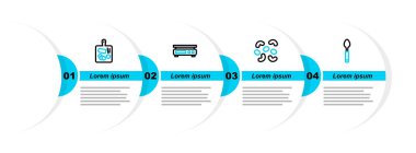 Spoon Jelly şekeri, elektronik teraziler ve kesme tahtası simgesini ayarla. Vektör.