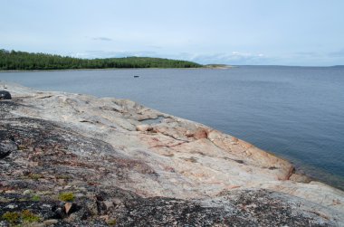 (Rusya beyaz deniz kıyısında)