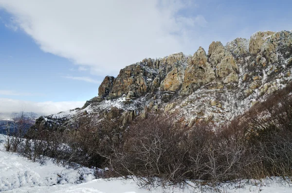 Rocks in Crimea Ukraine Northern Demerdzhi — Stock Photo, Image