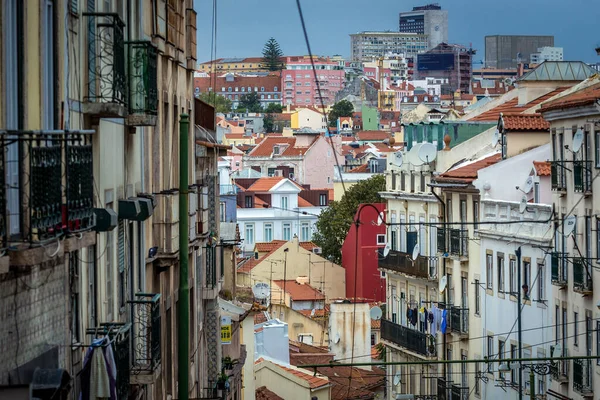리스본 포르투갈 2018 리스본 Calcada Santo Andre Street — 스톡 사진