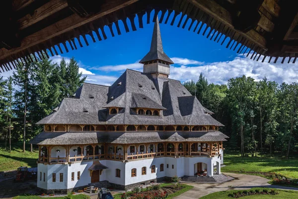 Sapanta Romênia Julho 2019 Exterior Mosteiro Sapanta Peri Região Maramures — Fotografia de Stock