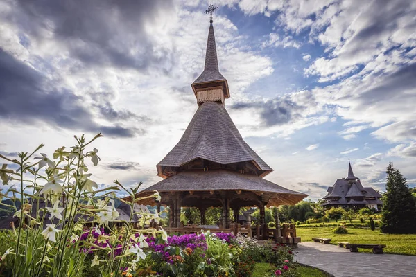 Barsana Romania July 2019 Summer Altar Barsana Monastery Maramures Region — стокове фото