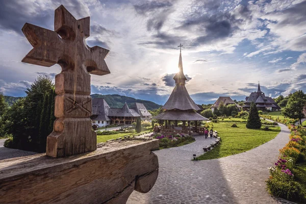 Barsana Roemenië Juli 2019 Barsana Klooster Maramures Regio — Stockfoto