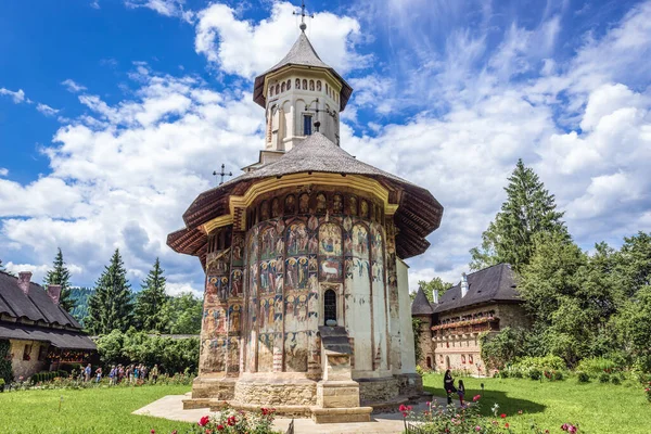 Vatra Moldovitei Romanya Temmuz 2019 Vatra Moldovitei Deki Moldovita Manastırı — Stok fotoğraf