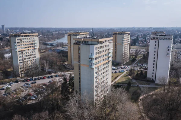 Residential Buildings Czerniakow Neighbourhood Warsaw Capital Poland — Stock Photo, Image