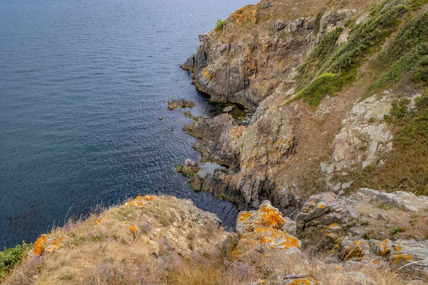 Scogliere Del Capo Sant Agalina Sulla Costa Del Mar Nero — Foto Stock