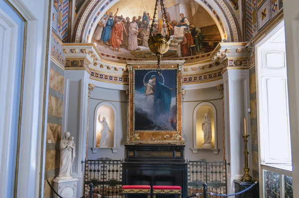 Gastouri Grecia Giugno 2021 Cappella Nel Palazzo Achilleion Costruita Elisabetta — Foto Stock