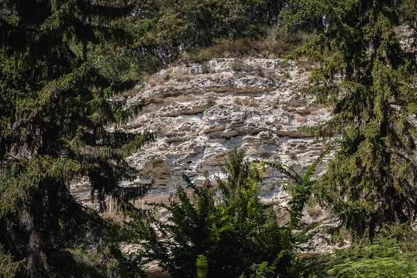 Monastero Delle Grotte Ortodosse Aladzha Nel Parco Naturale Golden Sands — Foto Stock