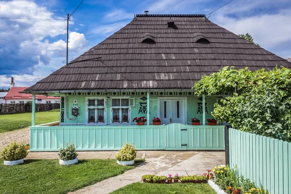 Marginea Rumania Julio 2019 Casa Rural Tradicional Marginea Pequeña Ciudad — Foto de Stock