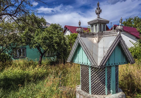 Marginea Roemenië Juli 2019 Karakteristiek Goed Overdekt Marginea Klein Stadje — Stockfoto