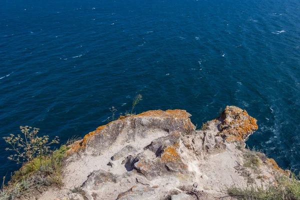 Mar Negro Visto Ponta Cabo Kaliakra Bulgária — Fotografia de Stock