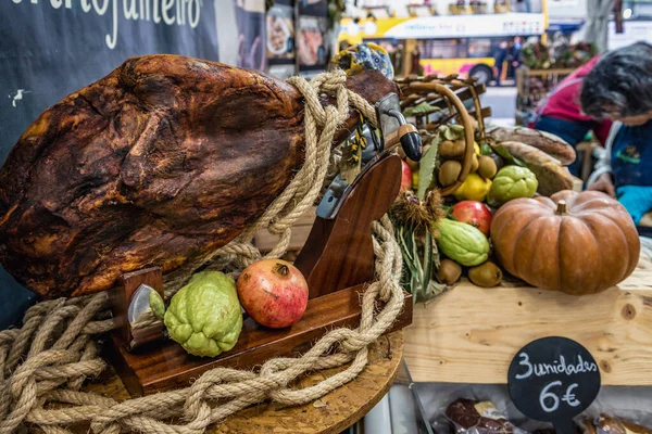 Lisbon Portugal Листопада 2018 Food Mercado Baixa Market Fig Tree — стокове фото