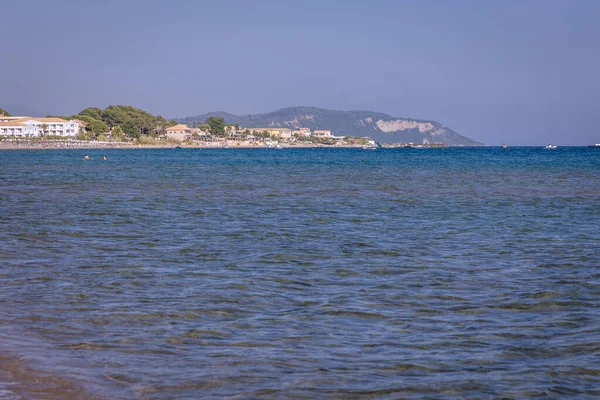イオニア海沿岸のAgios Georgios村 コルフ ギリシャ — ストック写真