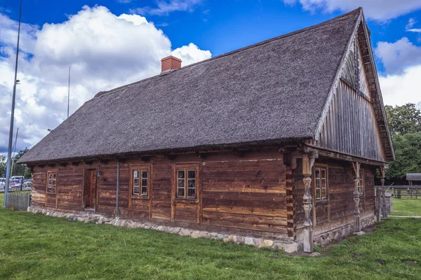 Wegorzewo Poland August 2017 Traditional Rural House Folk Culture Museum — стоковое фото