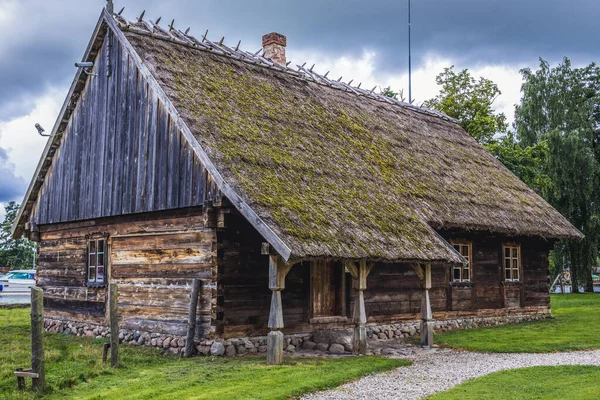Wegorzewo Poland August 2017 19Th Century Rural House Folk Culture — стоковое фото