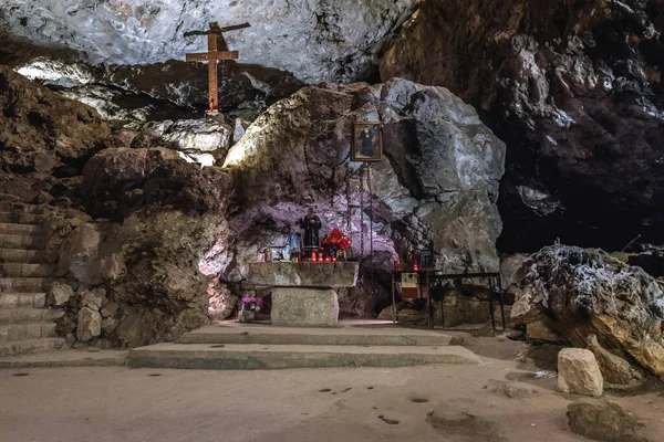 Kadisha Lebanon March 2020 Cave Miraculous Cures Anthony Monastery Also — ストック写真