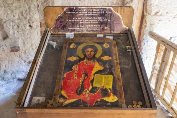 Aladzha Bulgaria September 2021 Saint Spas Icon Cave Chapel Aladzha — Foto de Stock