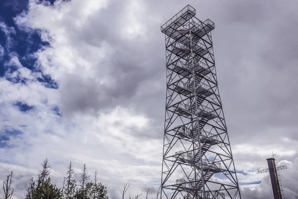 Observation Tower Mamerki Former Nazi Bunker Complex Poland — Foto de Stock